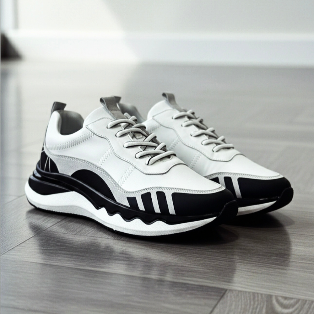 YENİ SNEAKERS / İÇİ DIŞI FULL HAKİKİ DERİ EL İŞÇİLİĞİ ORİJİNAL İTHAL TABAN