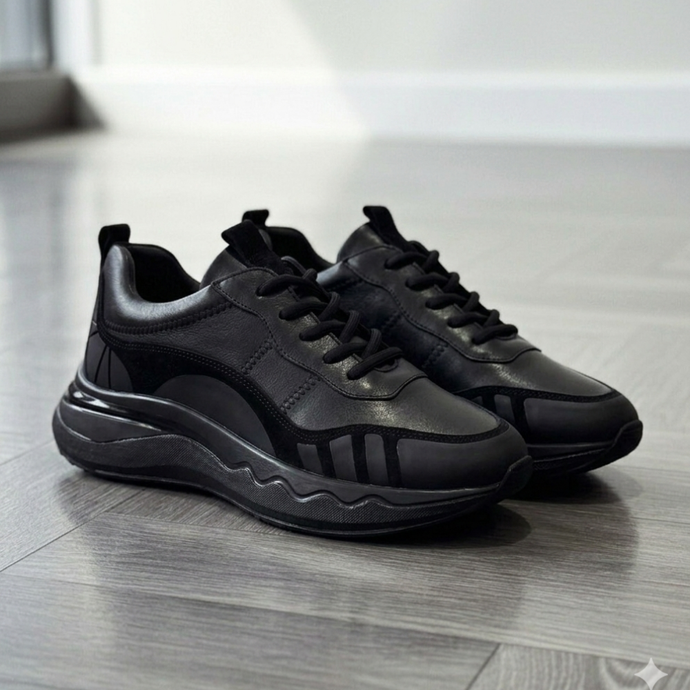 YENİ SNEAKERS / İÇİ DIŞI FULL HAKİKİ DERİ EL İŞÇİLİĞİ ORİJİNAL İTHAL TABAN