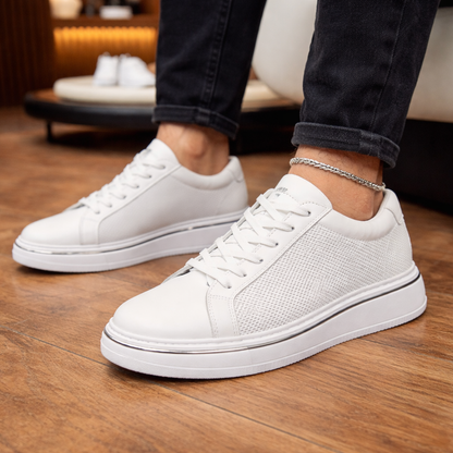 YENİ SNEAKERS / İÇİ DIŞI FULL HAKİKİ DERİ EL İŞÇİLİĞİ ORİJİNAL İTHAL TABAN