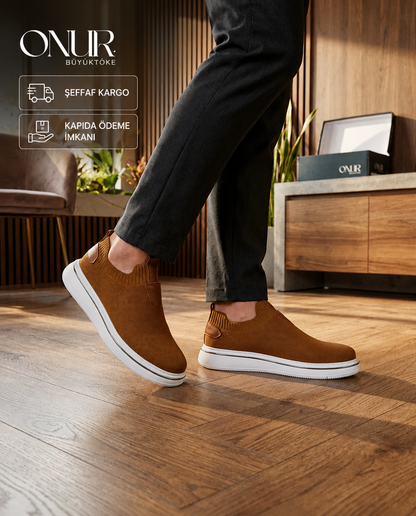 TAMAMEN EL İŞÇLİĞİ İLE %100 GERÇEK TRİKO SNEAKERS MODELİMİZ