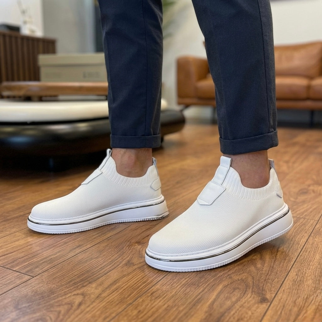 TAMAMEN EL İŞÇLİĞİ İLE %100 GERÇEK TRİKO SNEAKERS MODELİMİZ