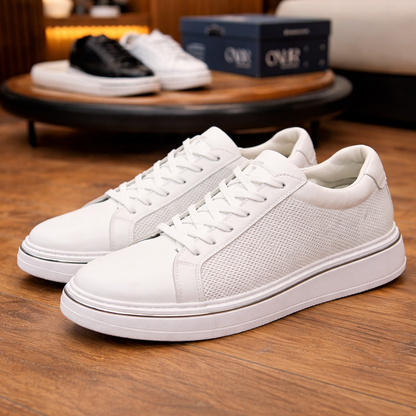 YENİ SNEAKERS / İÇİ DIŞI FULL HAKİKİ DERİ EL İŞÇİLİĞİ ORİJİNAL İTHAL TABAN