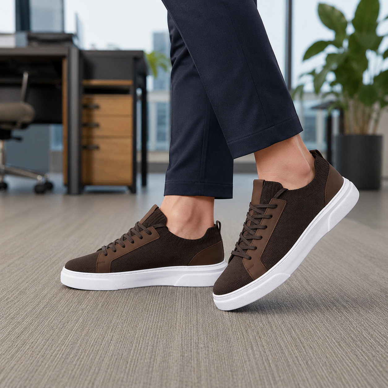 ÖZEL OLARAK ÜRETİM YAPTIĞIMIZ %100 GERÇEK TRİKO SNEAKERS