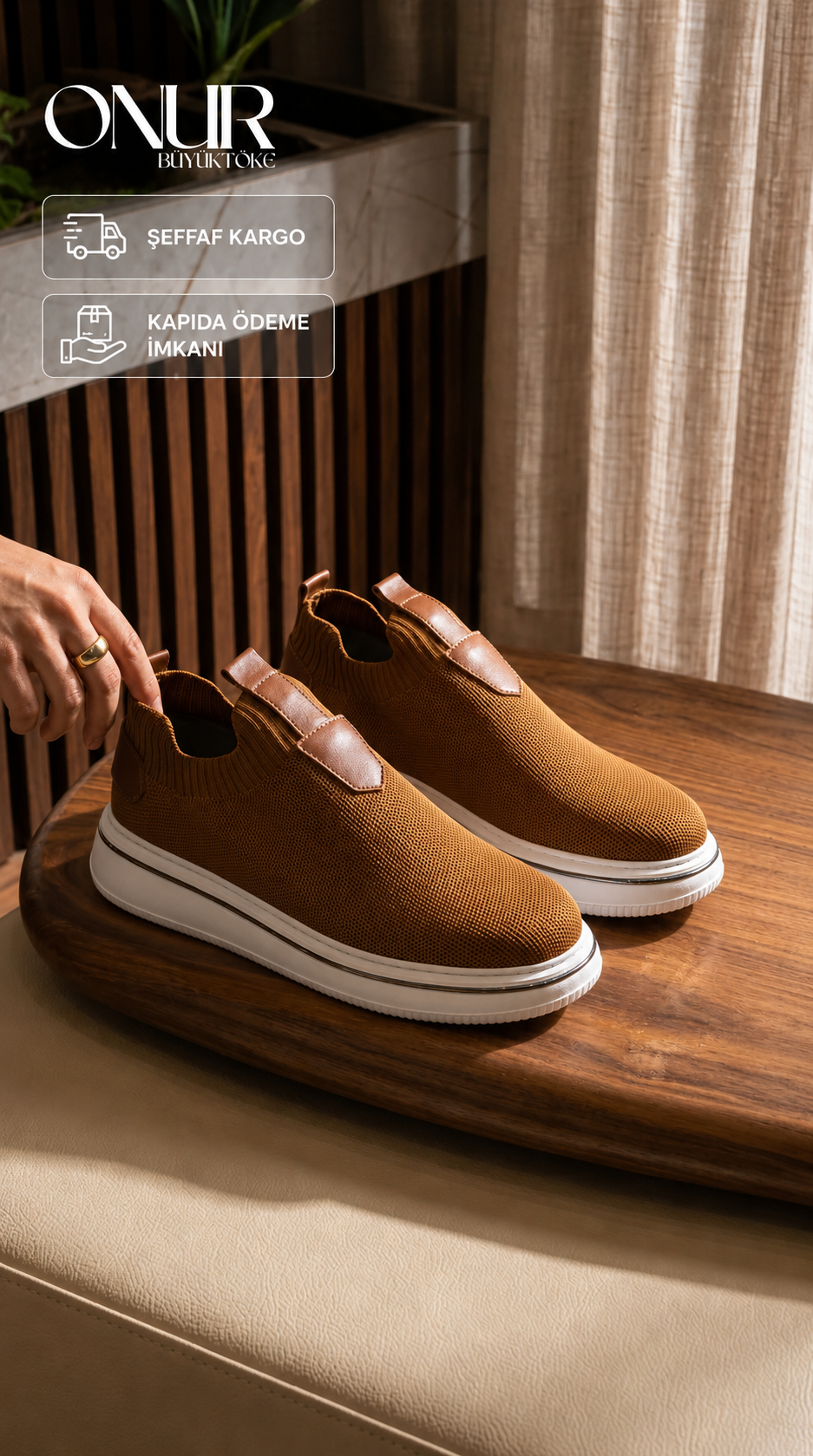 TAMAMEN EL İŞÇLİĞİ İLE %100 GERÇEK TRİKO SNEAKERS MODELİMİZ