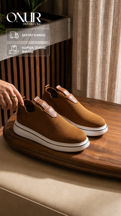 TAMAMEN EL İŞÇLİĞİ İLE %100 GERÇEK TRİKO SNEAKERS MODELİMİZ