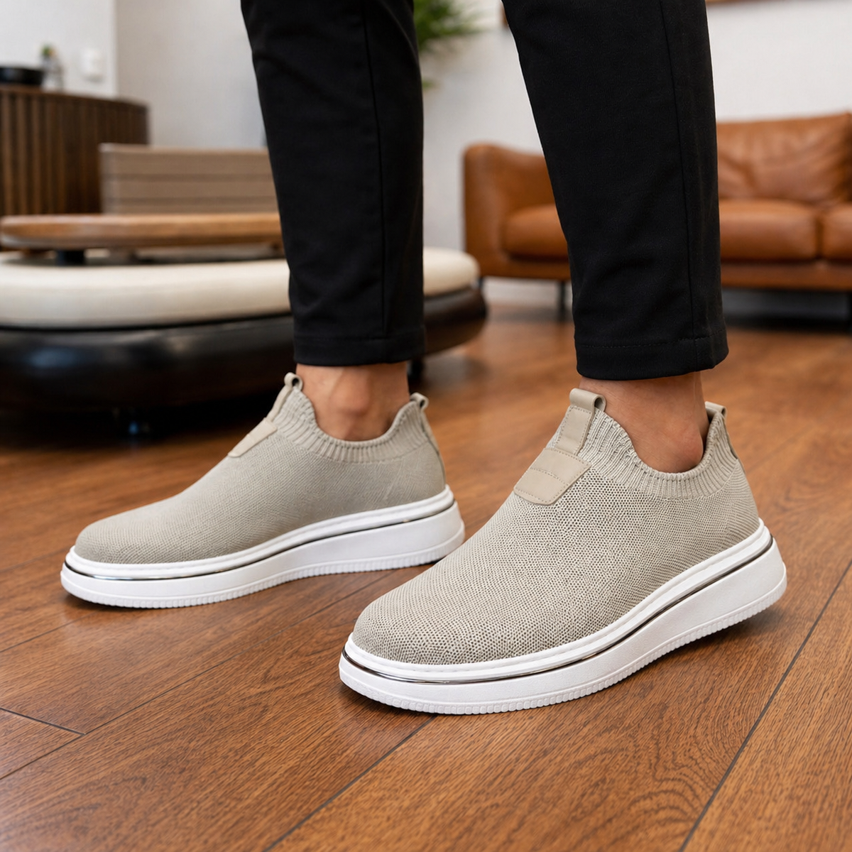 TAMAMEN EL İŞÇLİĞİ İLE %100 GERÇEK TRİKO SNEAKERS MODELİMİZ