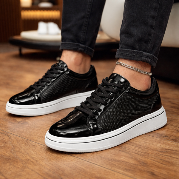 YENİ SNEAKERS / İÇİ DIŞI FULL HAKİKİ DERİ EL İŞÇİLİĞİ ORİJİNAL İTHAL TABAN