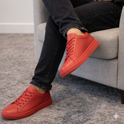 4253 Hakiki Deri Erkek Sneakers