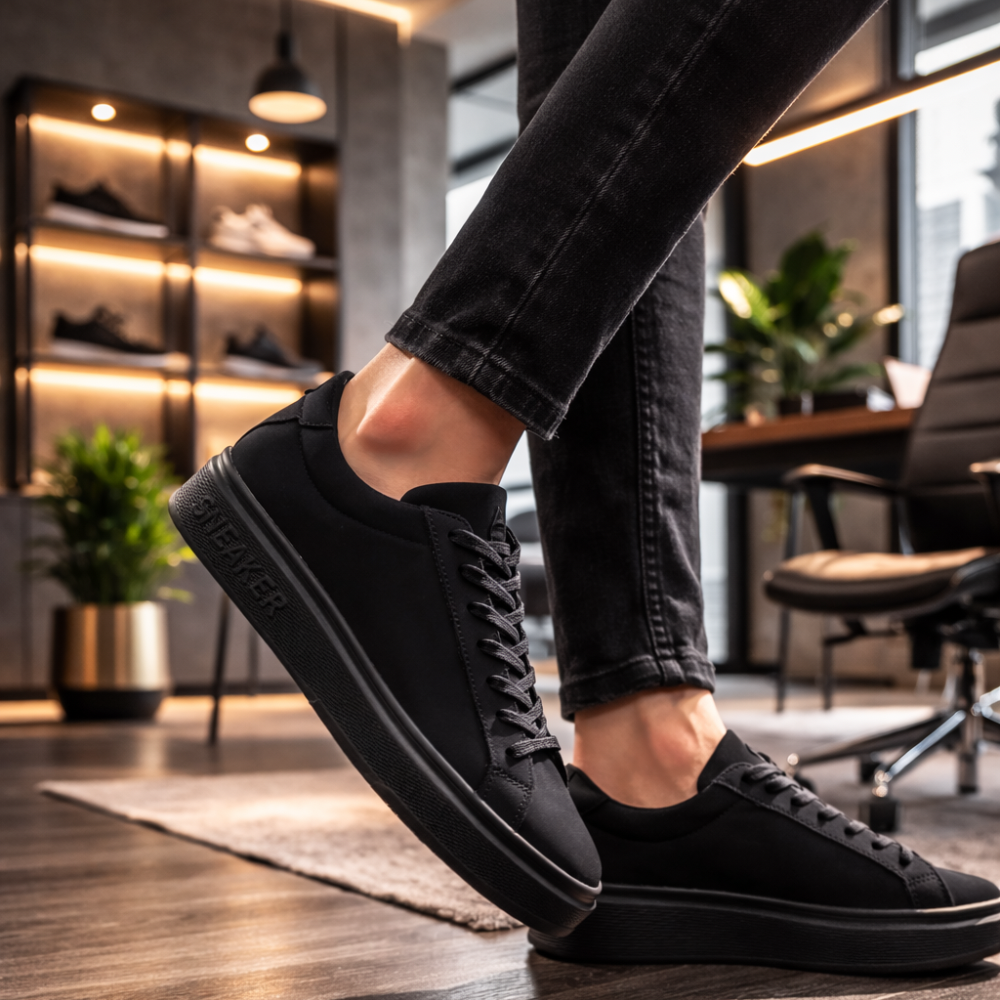 YENİ SNEAKERS / İÇİ DIŞI FULL HAKİKİ DERİ EL İŞÇİLİĞİ