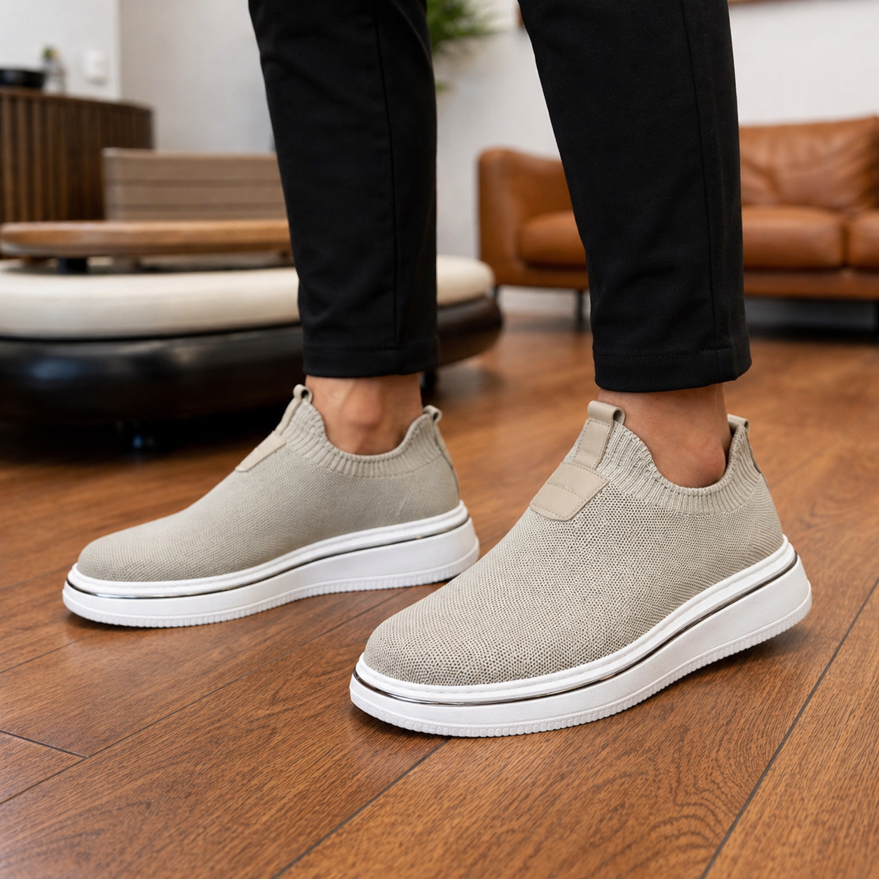 TAMAMEN EL İŞÇLİĞİ İLE %100 GERÇEK TRİKO SNEAKERS MODELİMİZ