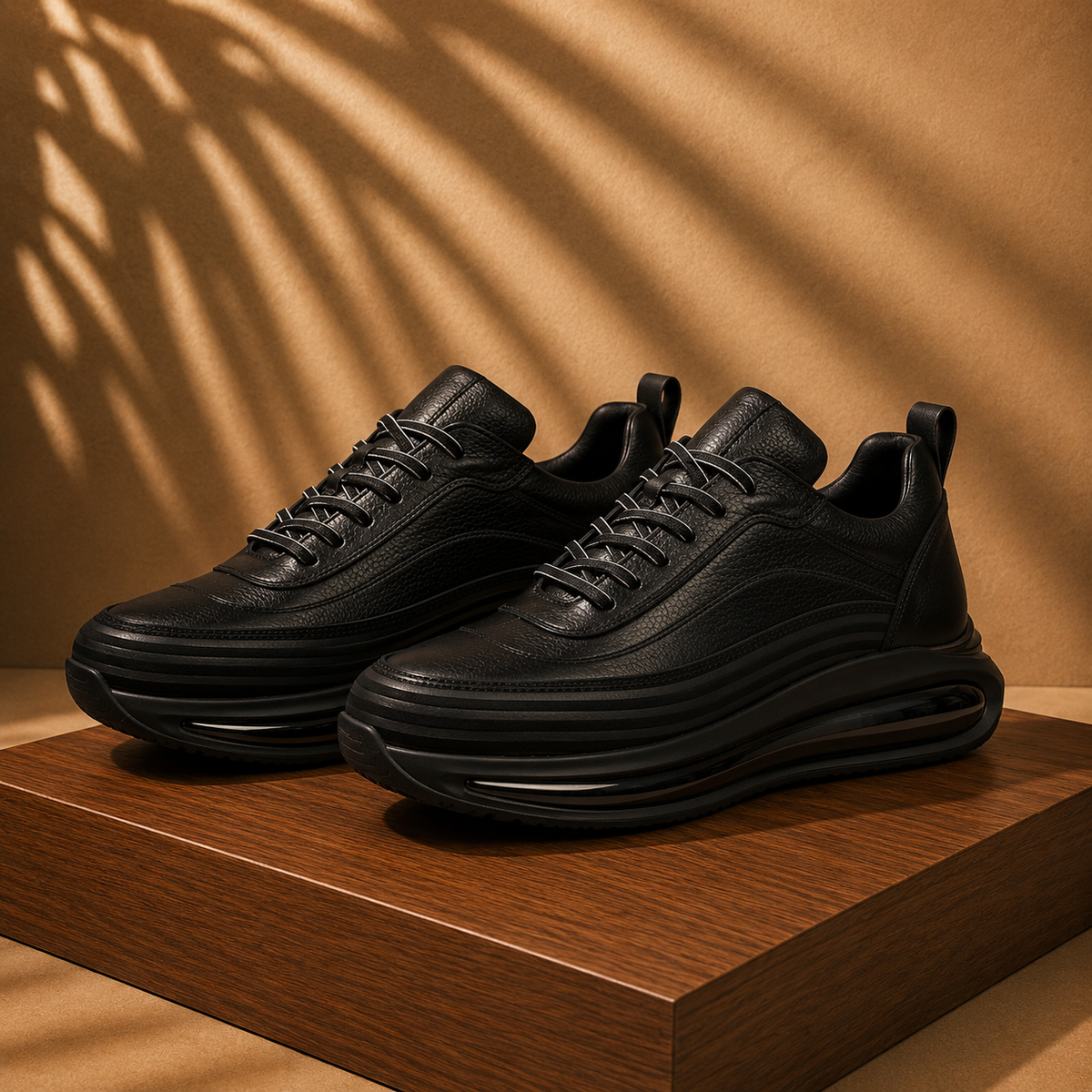 YENİ SNEAKERS / İÇİ DIŞI FULL HAKİKİ DERİ EL İŞÇİLİĞİ ORİJİNAL İTHAL TABAN