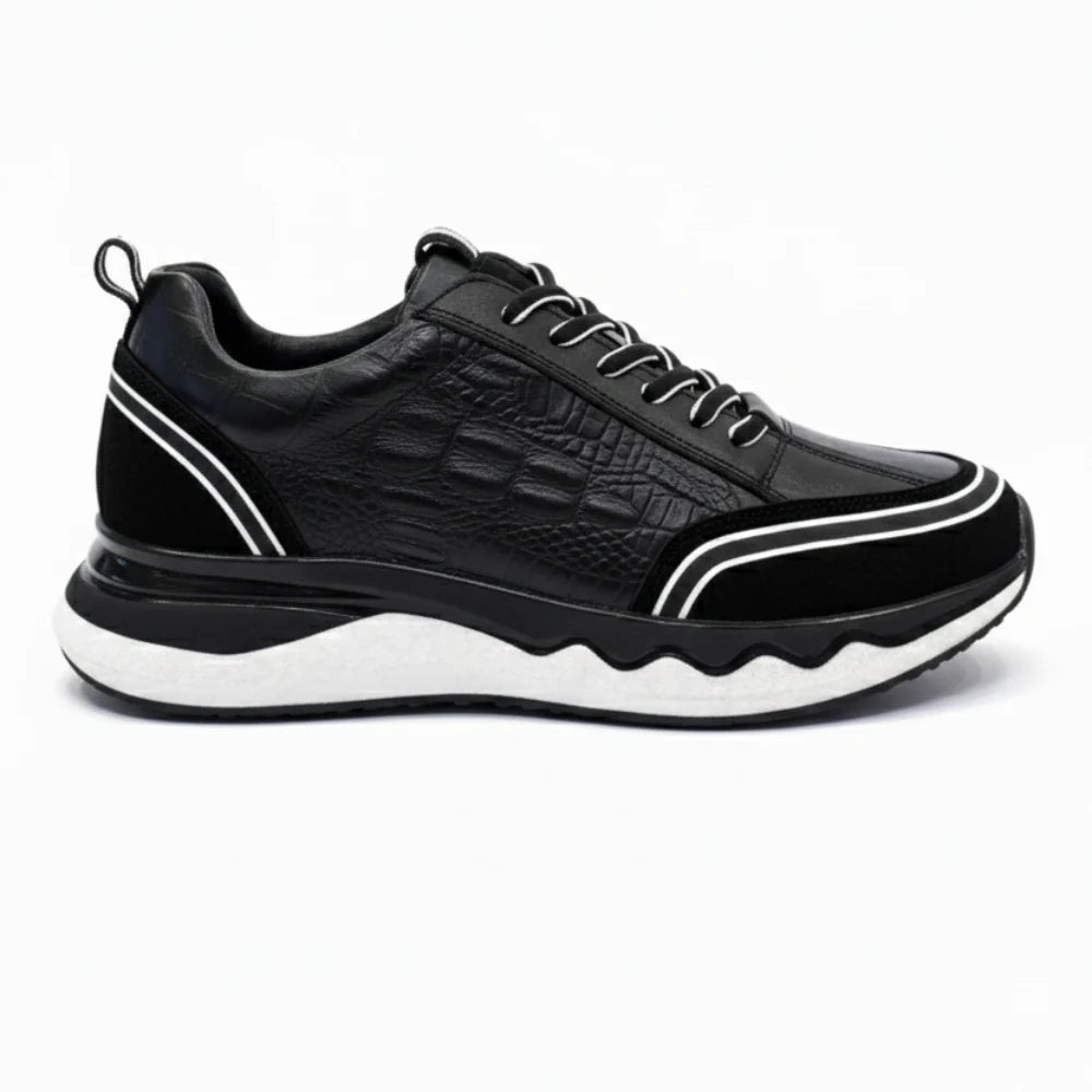 YENİ SNEAKERS / İÇİ DIŞI FULL HAKİKİ DERİ EL İŞÇİLİĞİ ORİJİNAL İTHAL TABAN