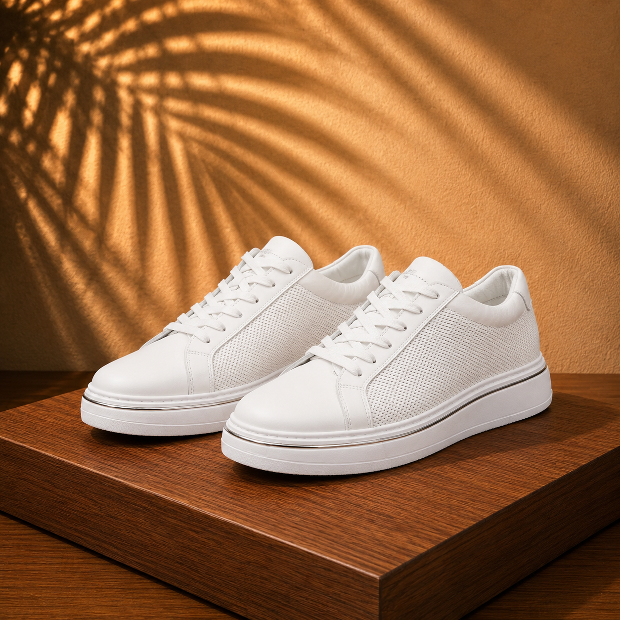 YENİ SNEAKERS / İÇİ DIŞI FULL HAKİKİ DERİ EL İŞÇİLİĞİ ORİJİNAL İTHAL TABAN