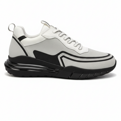 2028 Bej Nubuk Hakiki Deri Erkek Sneakers