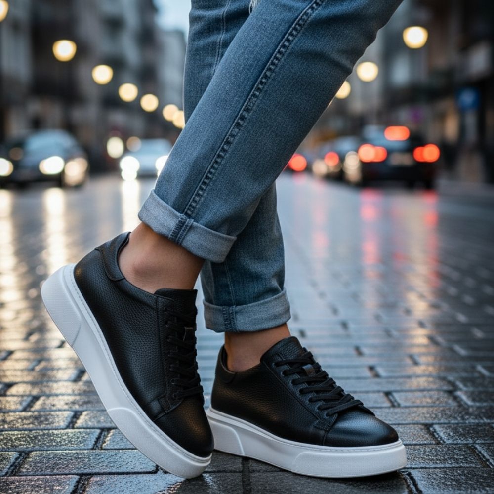 1090 Hakiki Deri Erkek Casual